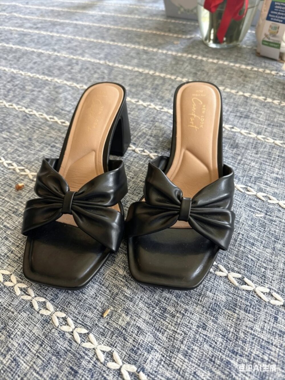 new look heels Comfort 6/39 Wide Black